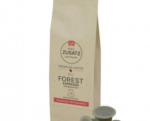 OZ Bio Projektkaffee-Kapseln Forest Espresso 10