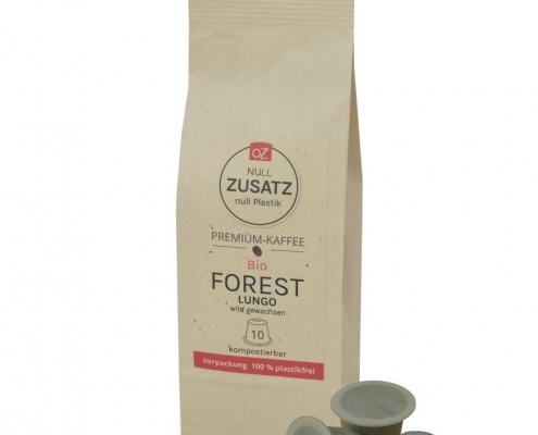 OZ Bio Projektkaffee-Kapseln Forest Lungo 10